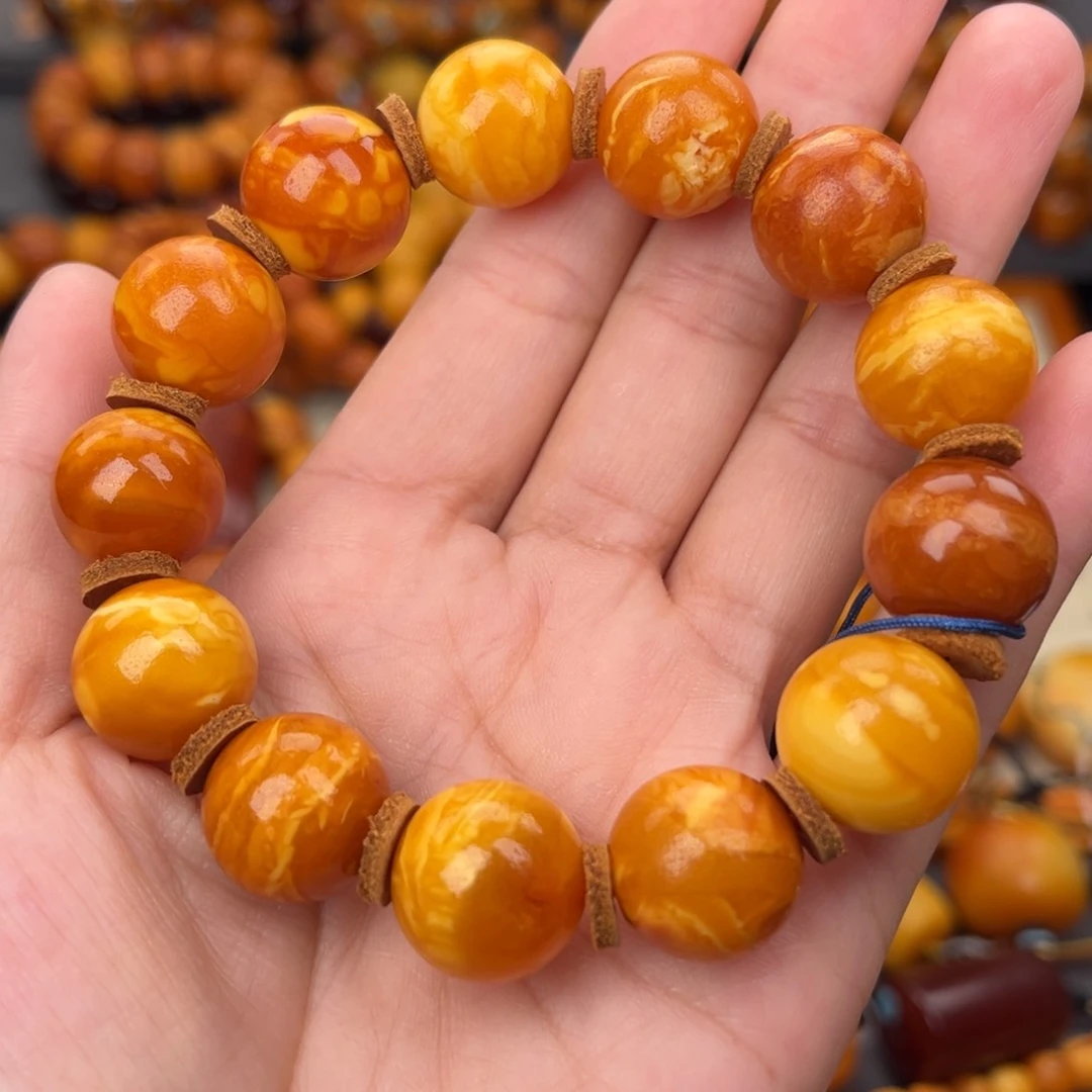 未镶嵌琥珀裸石蜜蜡