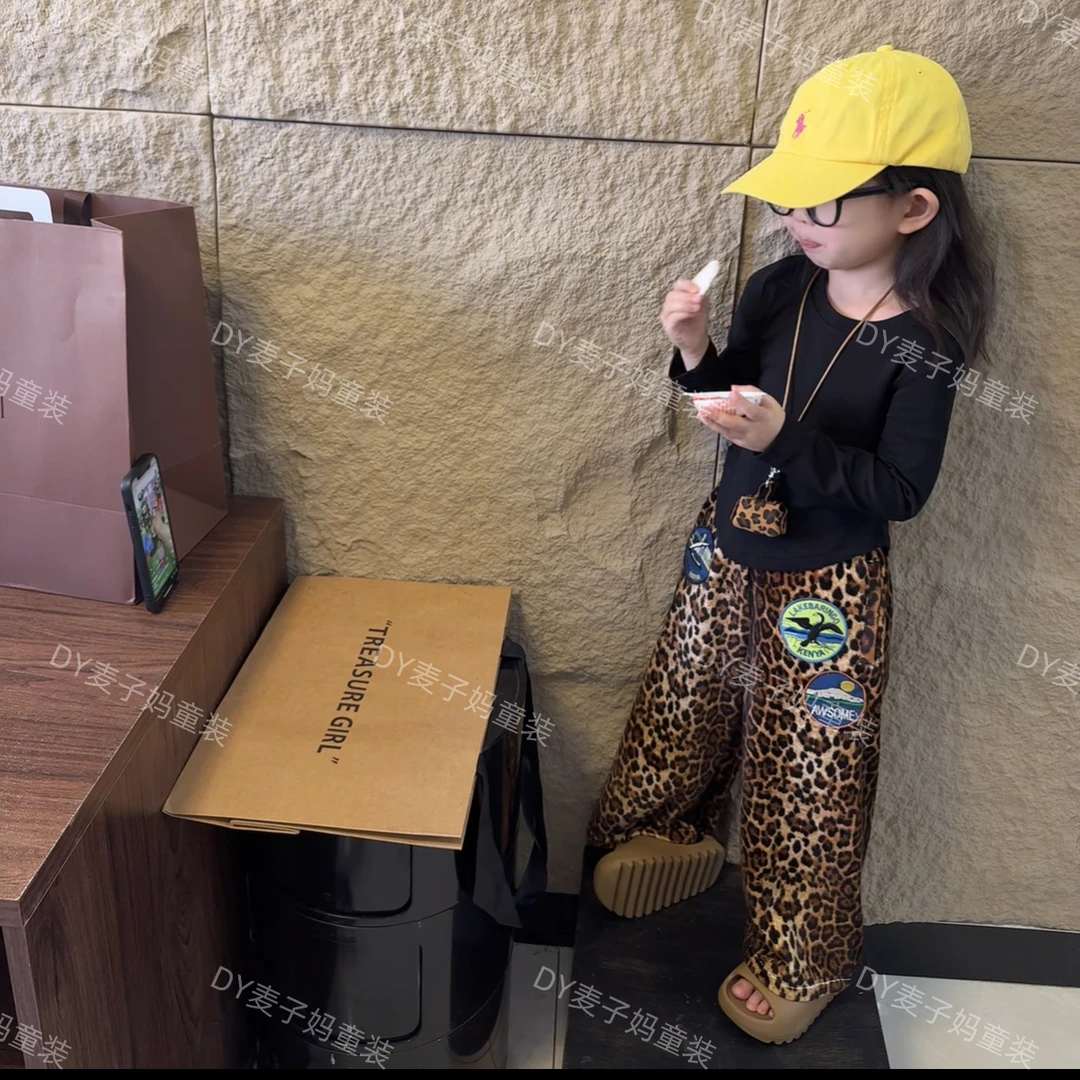 现货MZ.儿童基础百搭纯色静版弹力长袖短款1394