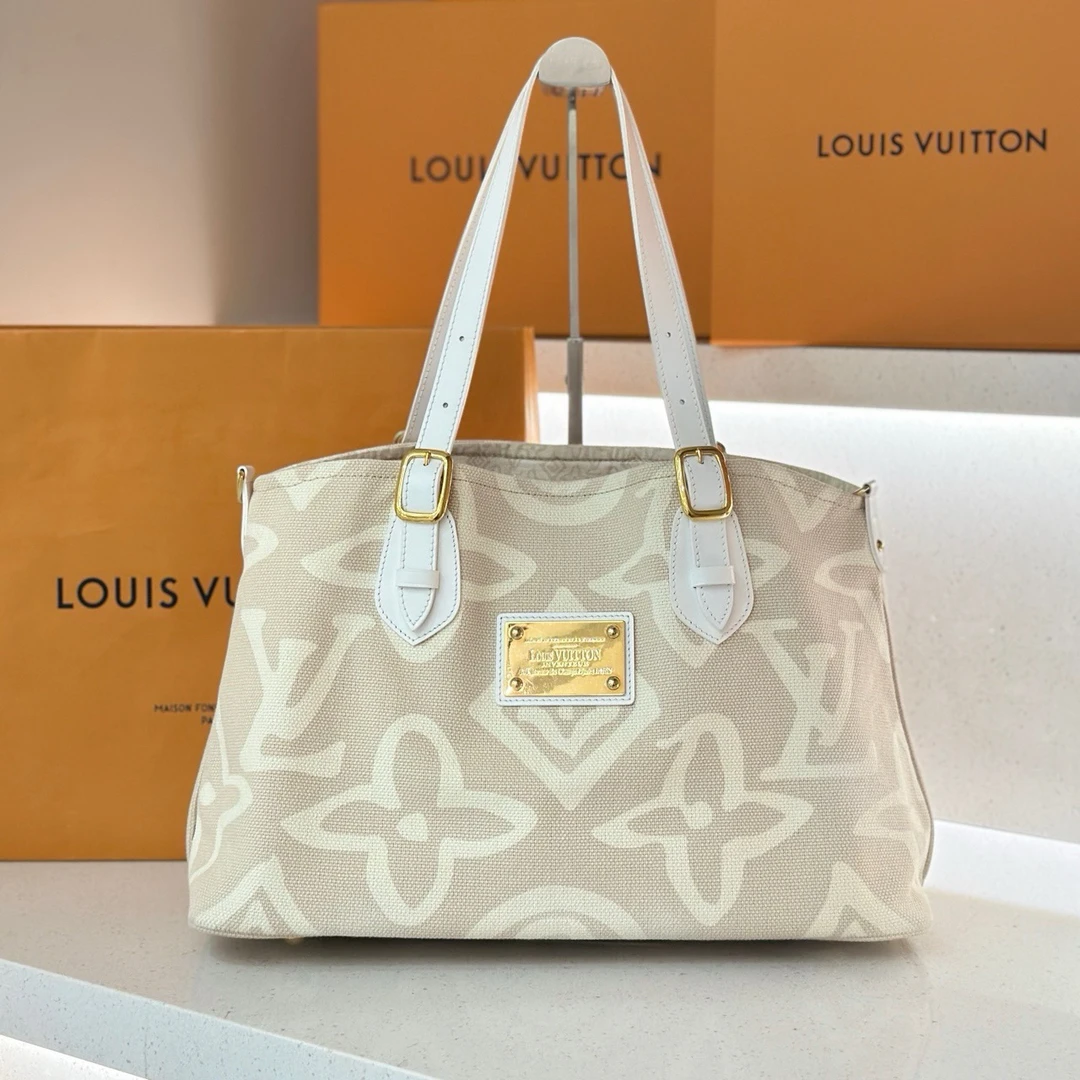 95新 LouisVuitton/路易威登 LV印花帆布托特包 24093