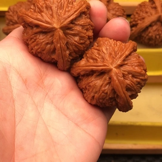 秋***残文玩核桃吊坠核桃