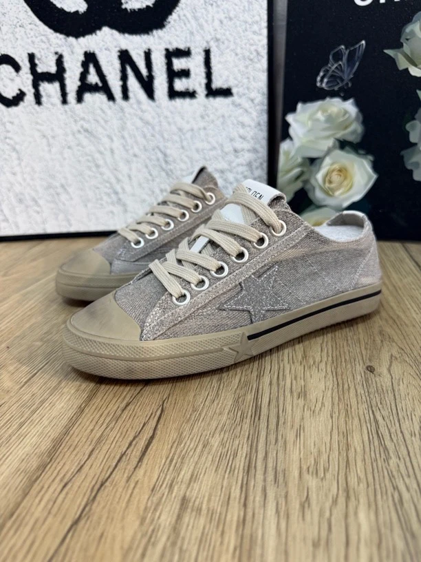 东大门韩版做旧星星帆布小脏鞋女夏季新款休闲平底板鞋脏脏鞋潮