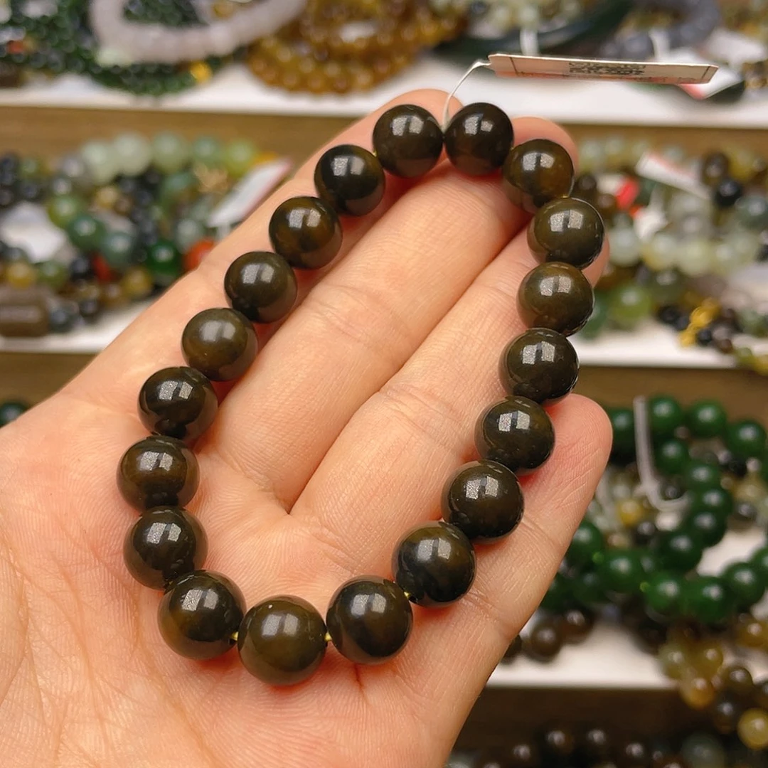 和田玉手串卡10未镶嵌