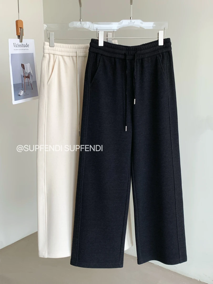 加绒～瘦瘦裤休闲裤--8907--裤长约103