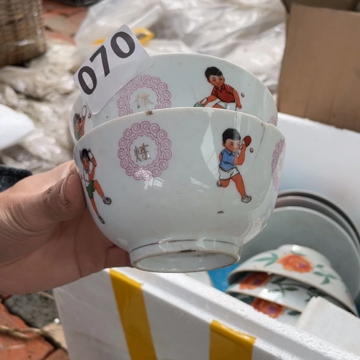 瓷片陶瓷砂锅盘子碗都有标本