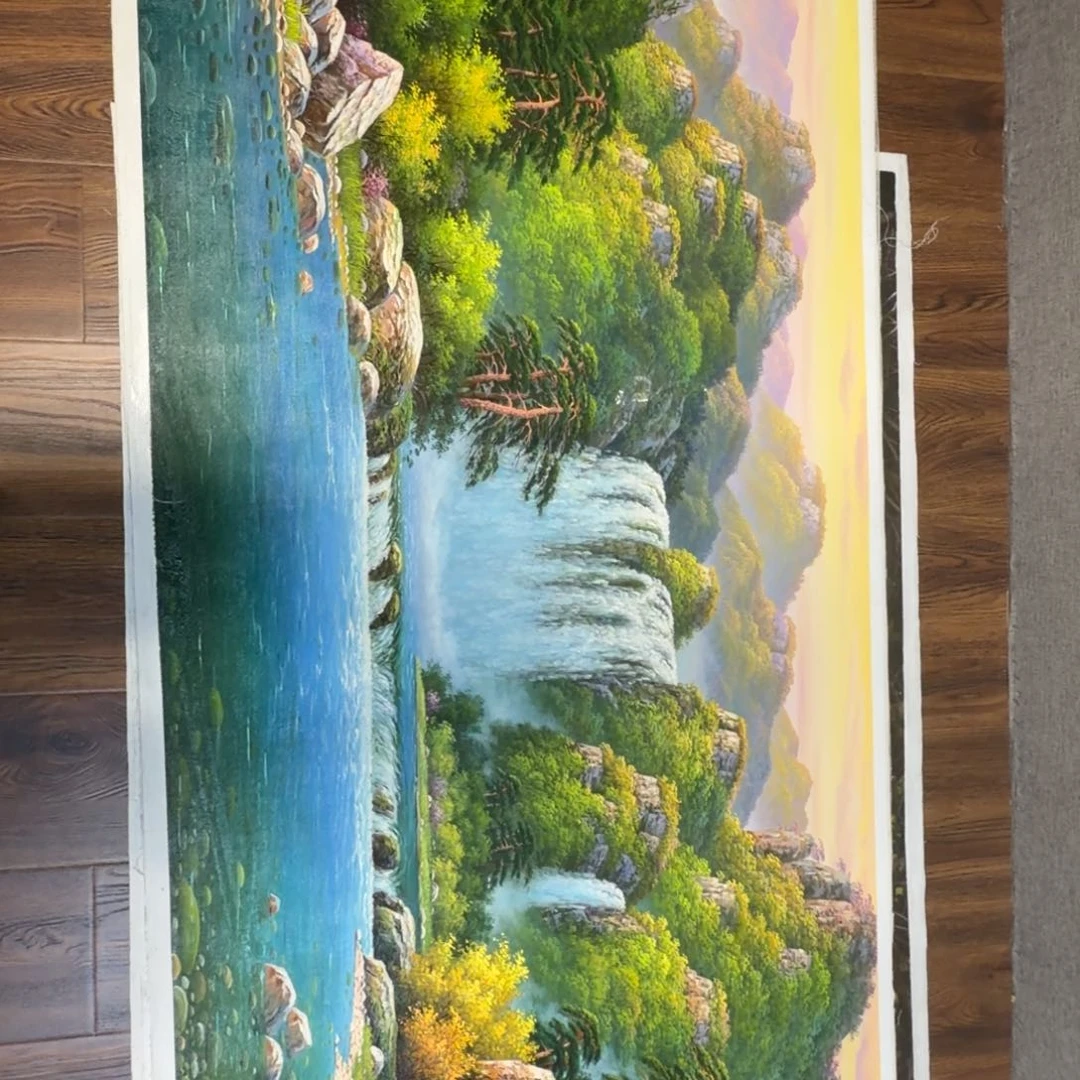 油画加油加油努力加油努力