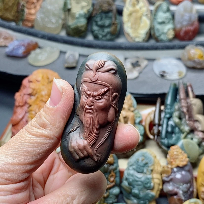 【闪购商品】定制石英质玉手把件未镶嵌