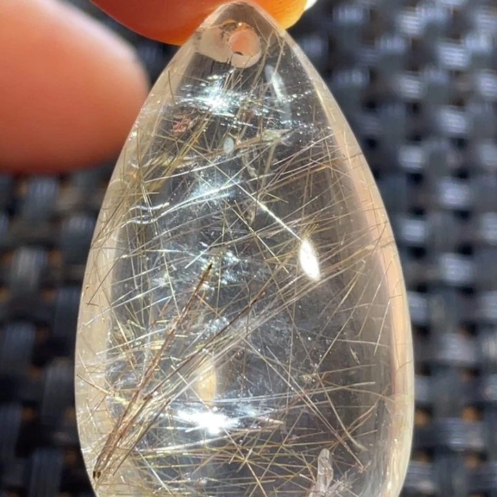 水晶颈饰未镶嵌冬***草