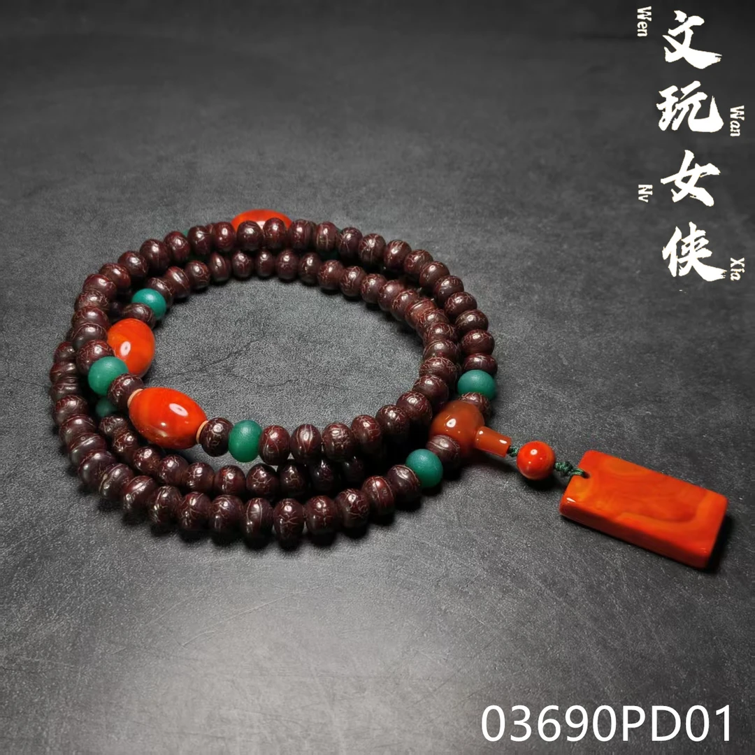 《文玩女侠慧慧》精品凤眼菩提脖挂13+【文玩探宝】03690PD01H3-3