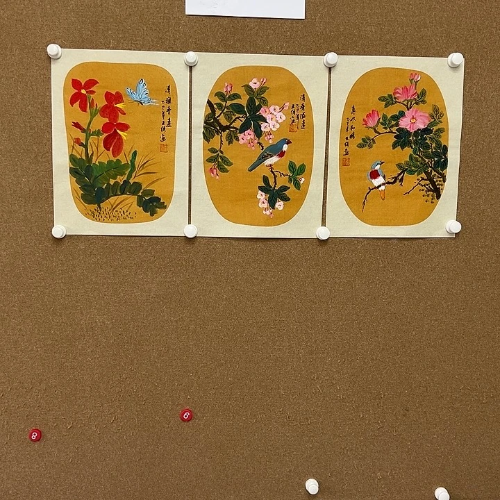 国画以文会友王老师