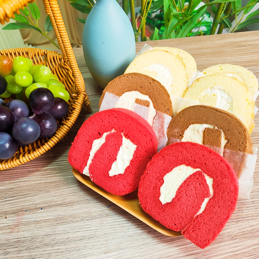 九头崖瑞士卷宠粉福利买正装送边角料源头工厂直发早餐蛋糕整箱