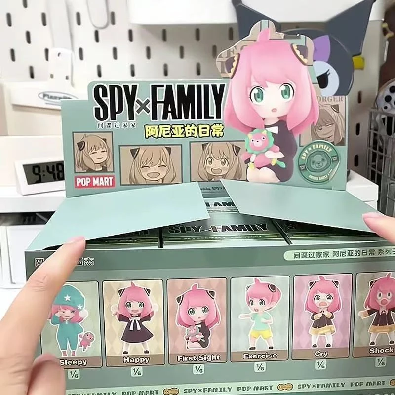 Q版间谍过家家阿尼亚日常系列潮玩手办盲盒礼摆件祖国版