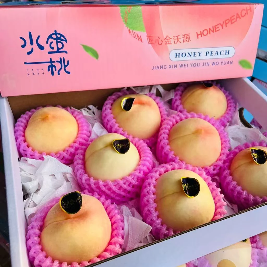匠心极金沃源无锡水蜜桃，礼盒8枚装3.3斤净桃子同城送北京市