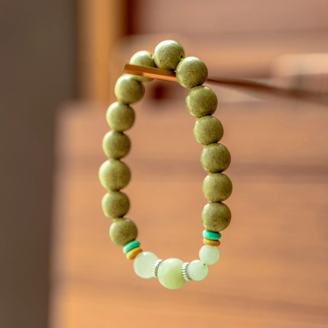 【茶萃玉肌中药手串】非遗制作天然合香古法炮制持久留香