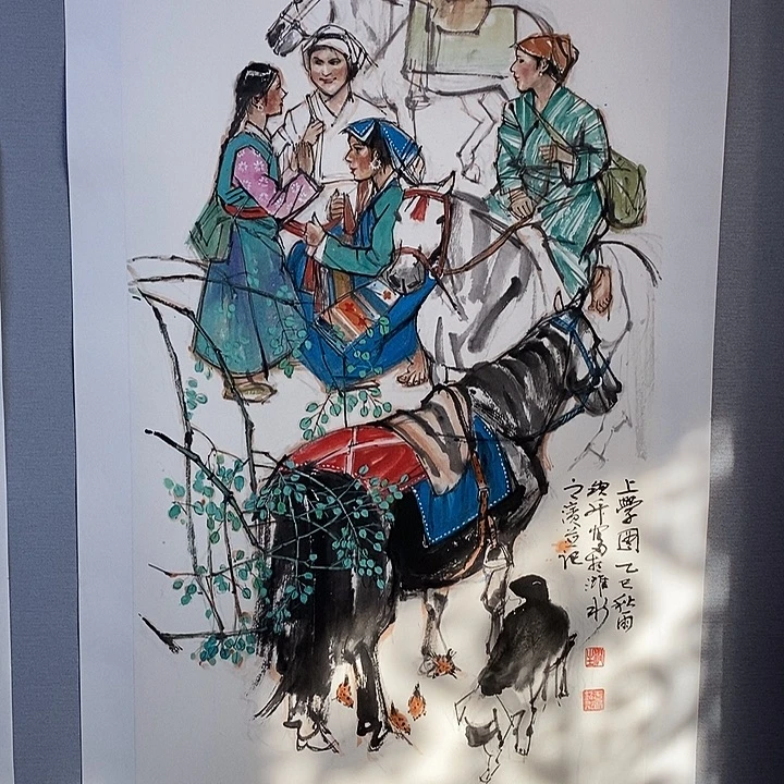 国画亲笔手绘原创