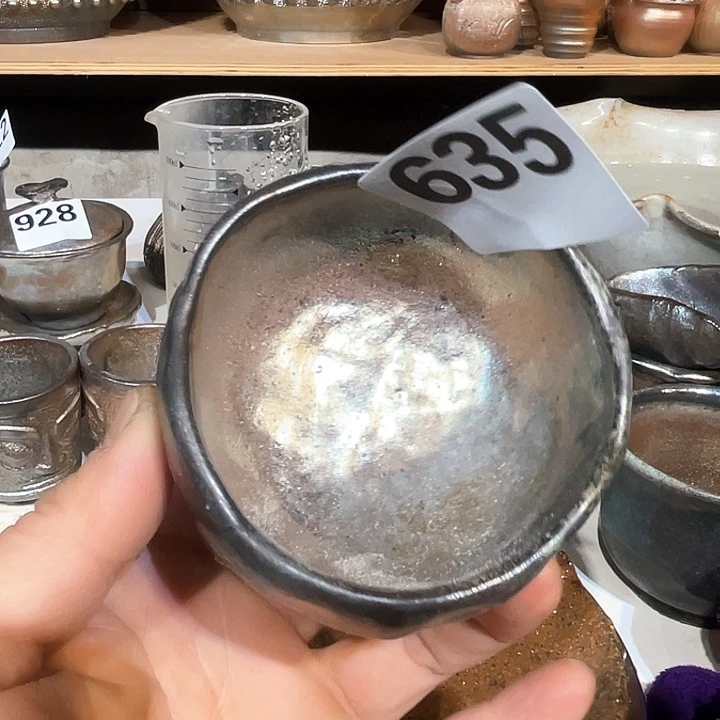 杯高温柴烧陶泥主人杯