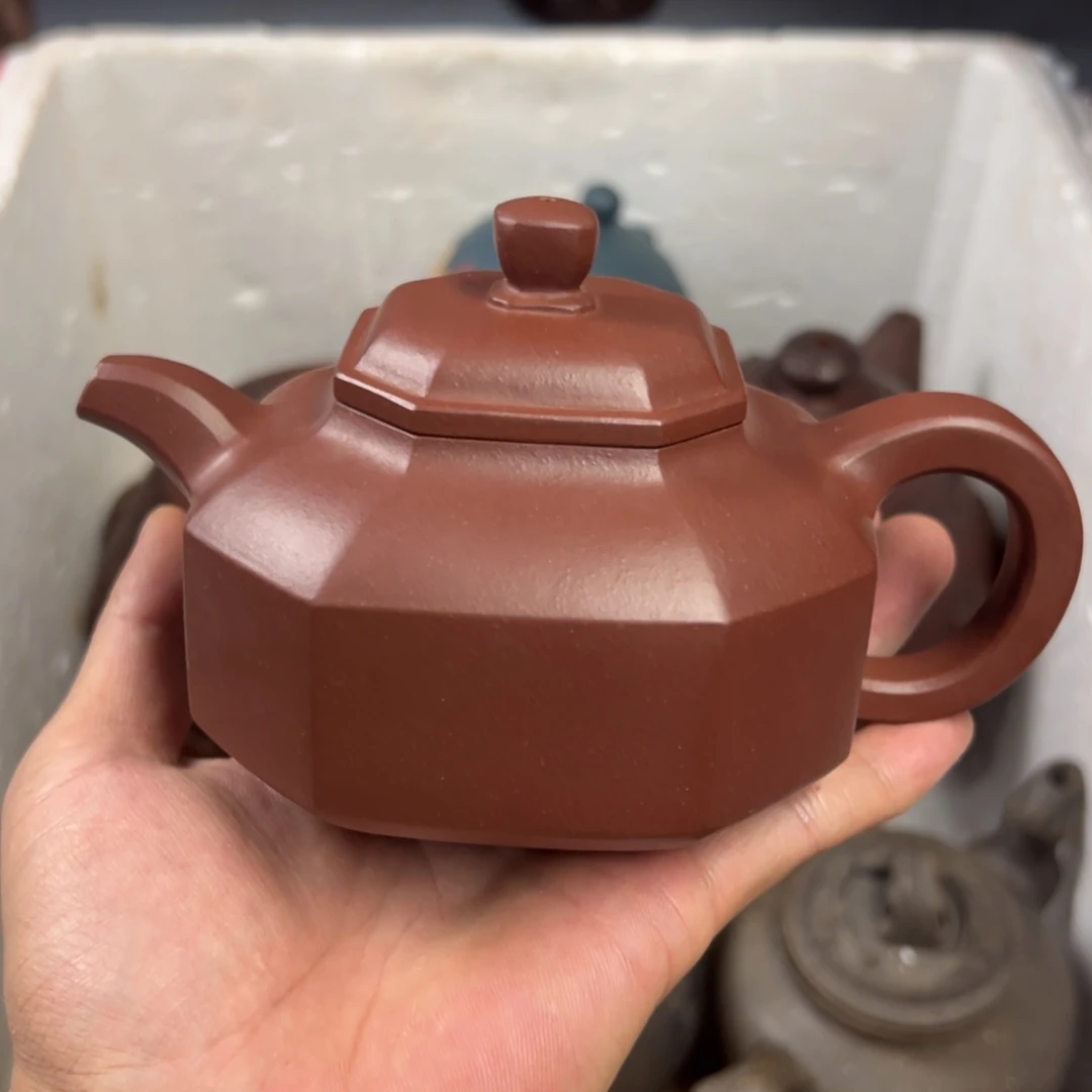 茶壶紫砂宜兴原矿紫砂壶350毫升容量