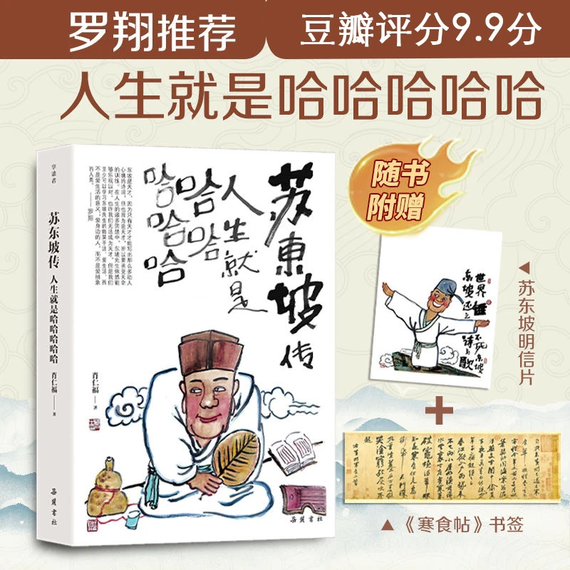 苏东坡传人生就是哈哈哈哈哈罗翔推荐治愈精神内耗书籍