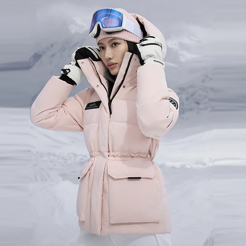 【波司登】2025新款90鹅绒女时尚保暖厚款经典极寒B250242302