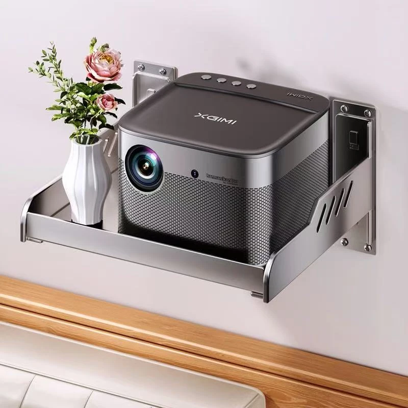 投影仪支架壁挂式靠墙上免打孔床头家用卧室沙发后托盘适用多场景