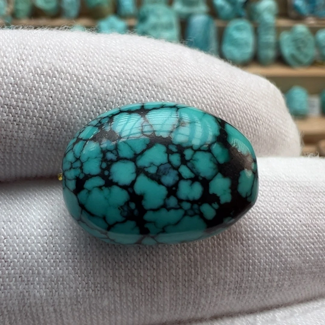 绿松石未镶嵌配饰13.5*18.1