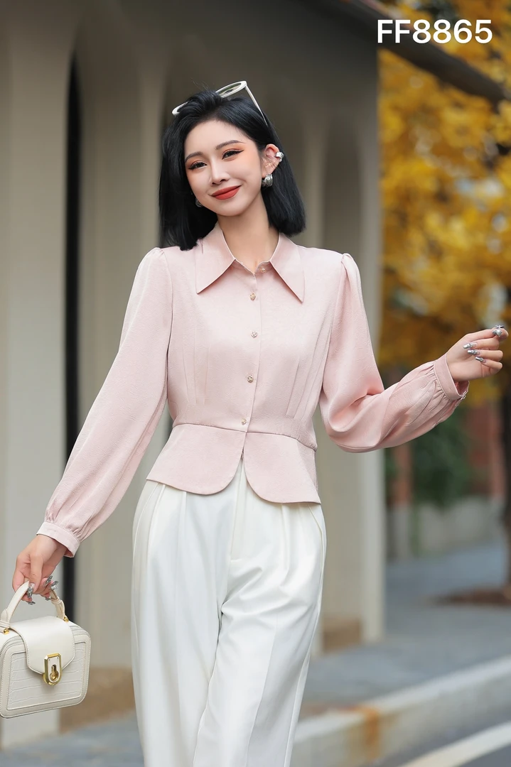 琴宝精选气质时尚百搭上衣W-761