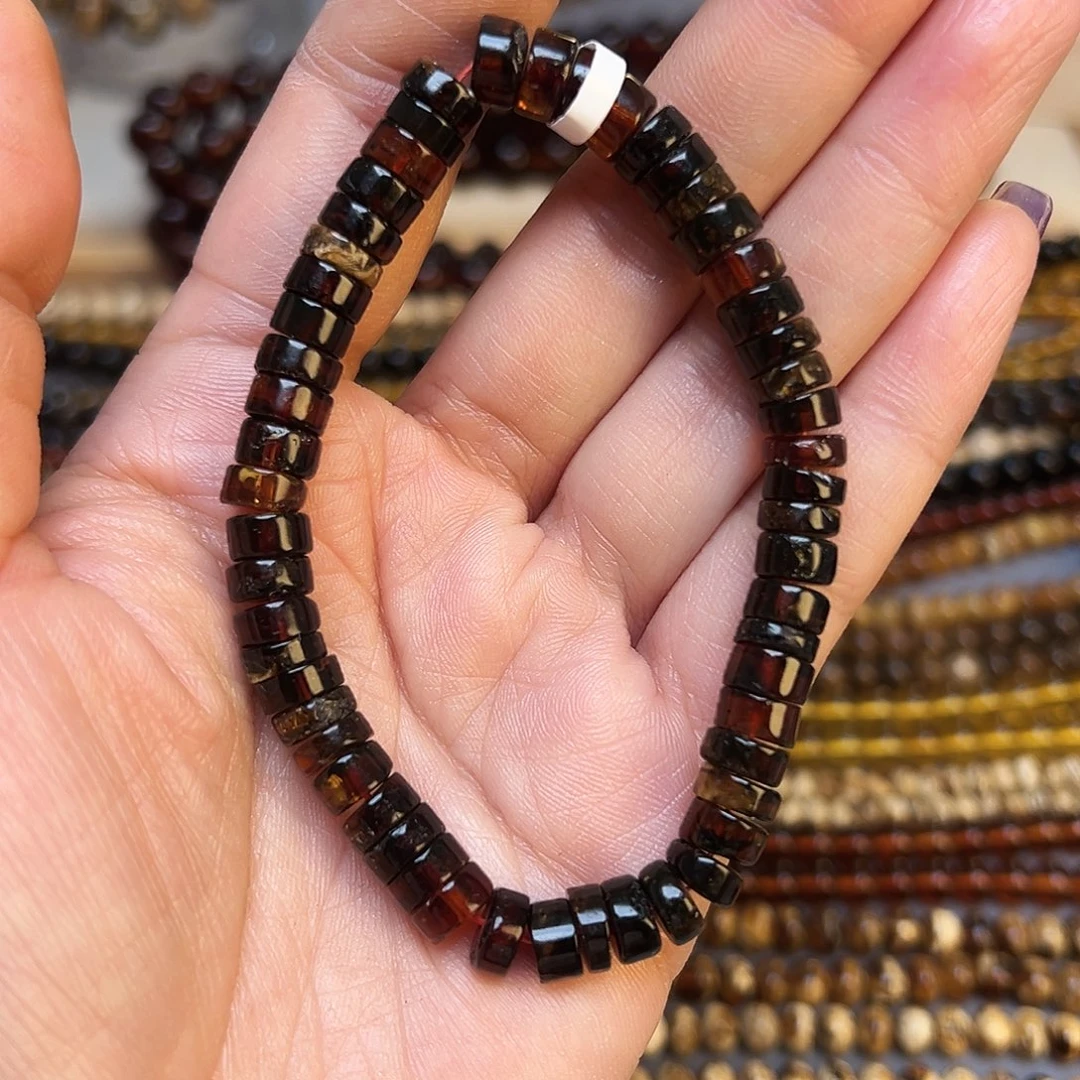 琥珀未镶嵌裸石抚顺琥珀七10494