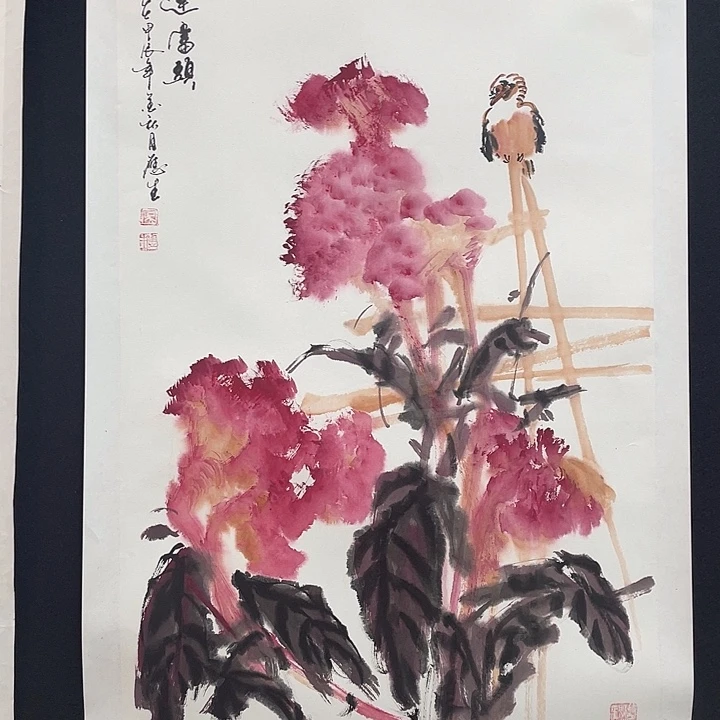 国画老师手绘作品