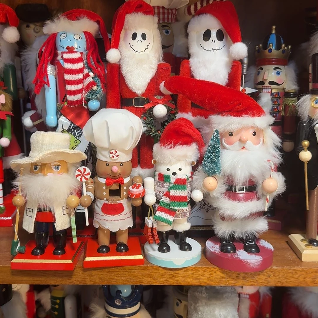 钓鱼姜饼小熊圣诞