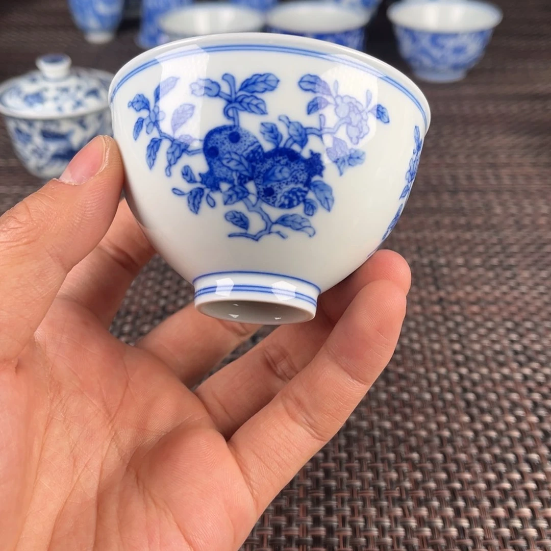 瓷片景德镇陶瓷杯子