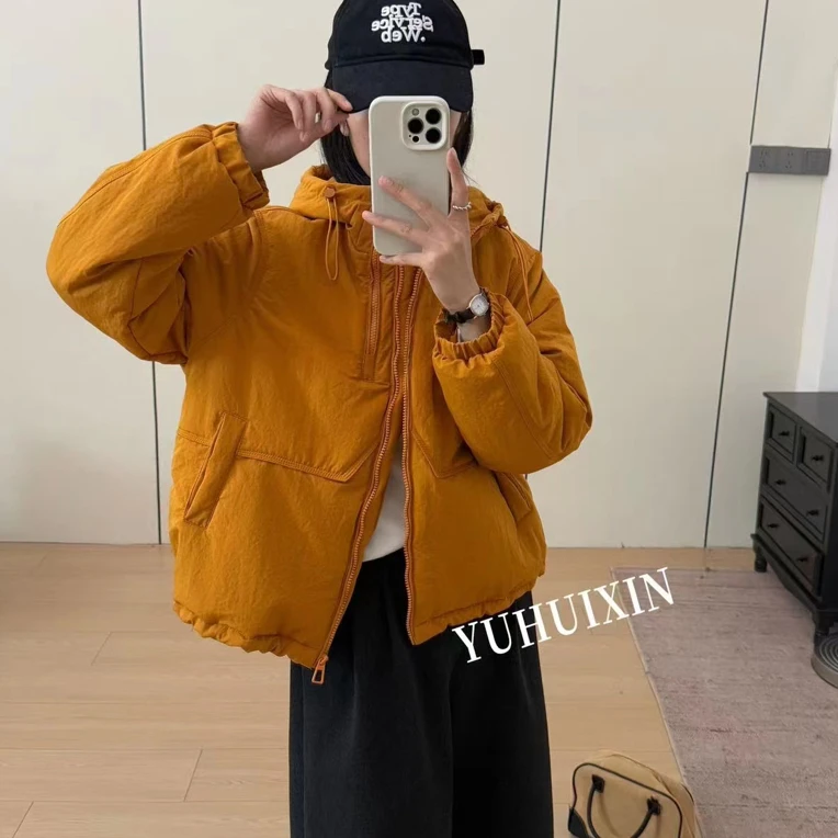 邹先森55886-30杭州品牌厚款保暖休闲冬季短外套直下摆休闲外套