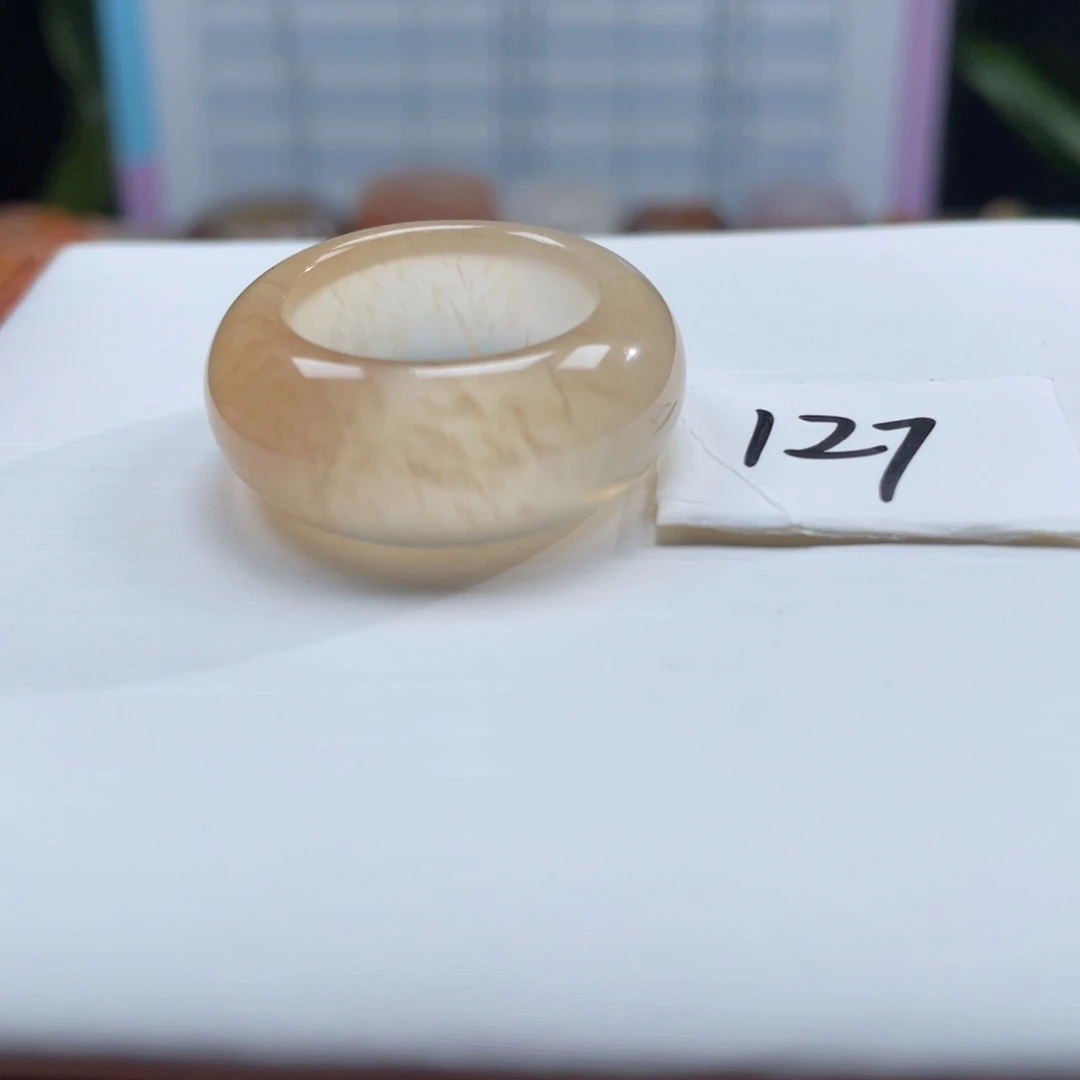 玛瑙/玉髓未镶嵌戒指Z18港17