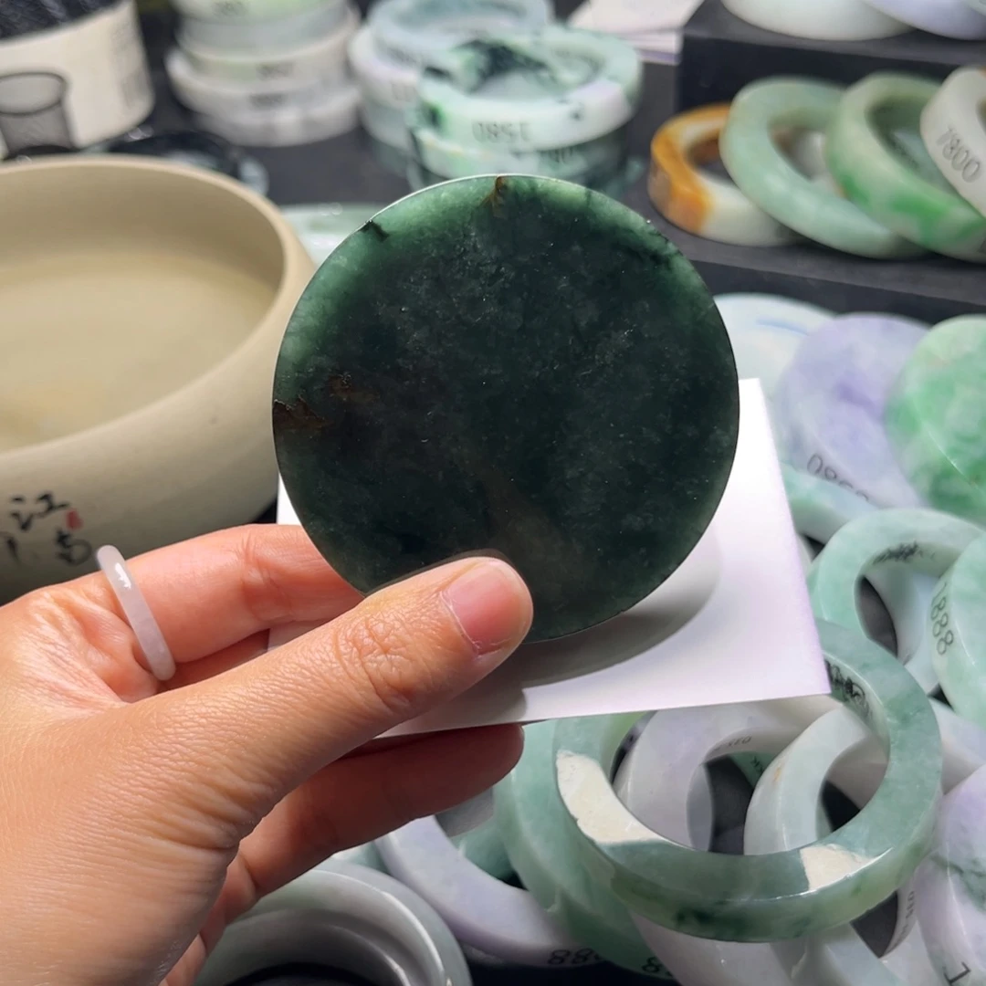 定制翡翠翡翠手镯未镶嵌