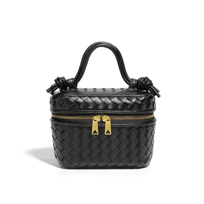 编织手提包2025新款高级质感时尚斜挎包包女1745