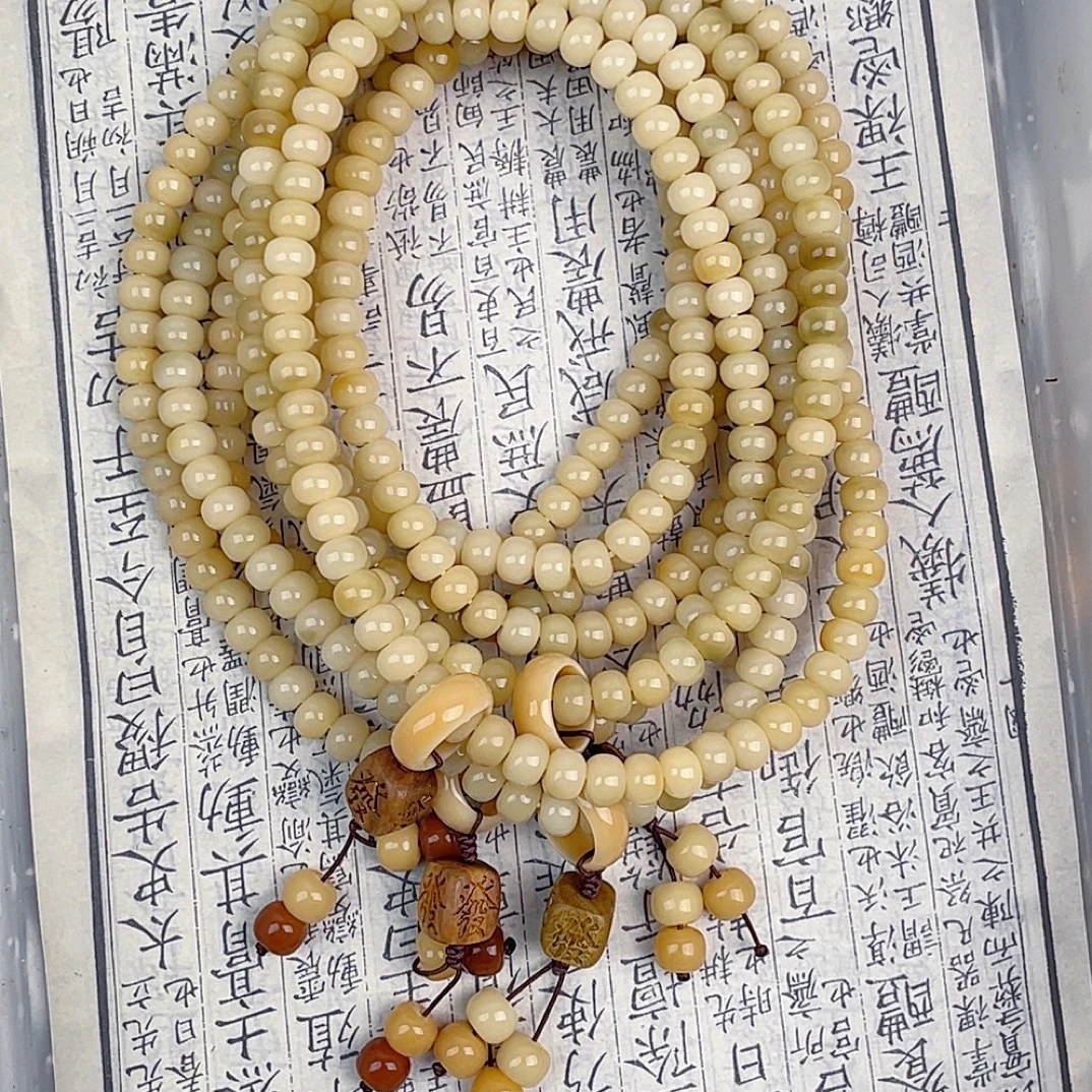 【双十一福利】108发字飘绿7✖️9小卡桶珠毛衣链颜色随机一条不选色