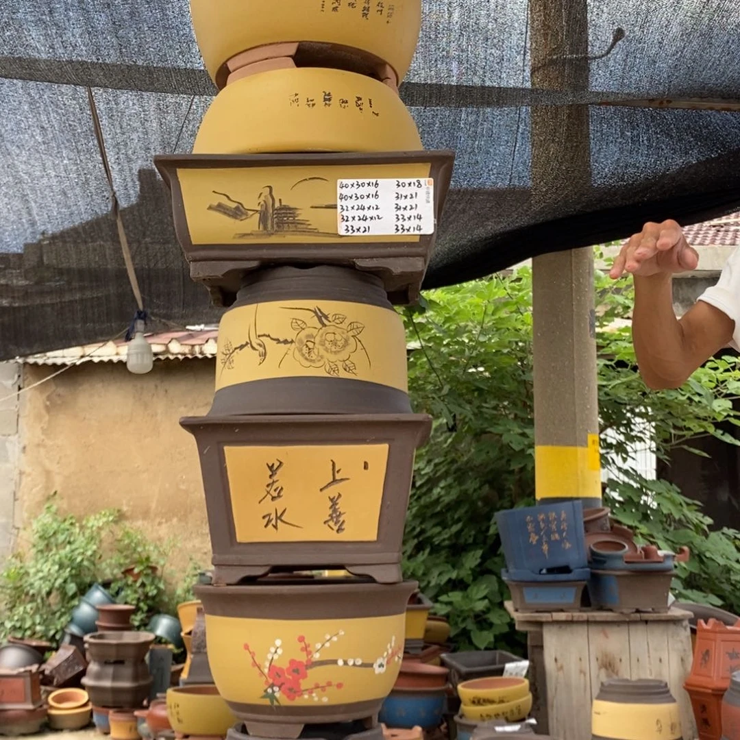 紫砂花盆紫砂壶的时候我就