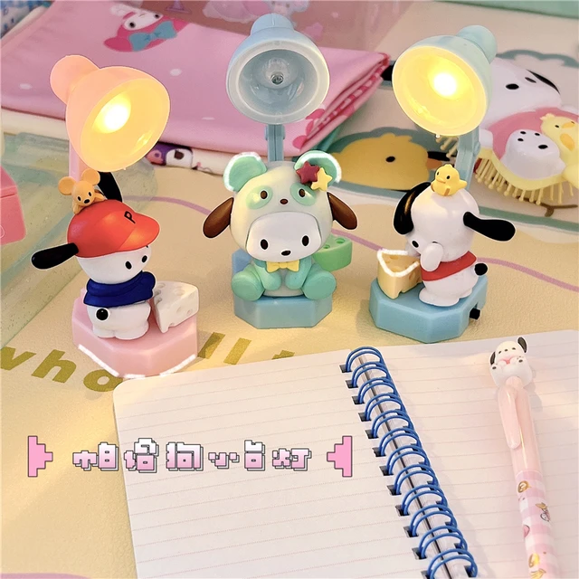 小号帕恰狗桌面阅读小夜灯气氛灯DIY发光帕恰狗寝室装饰小台灯