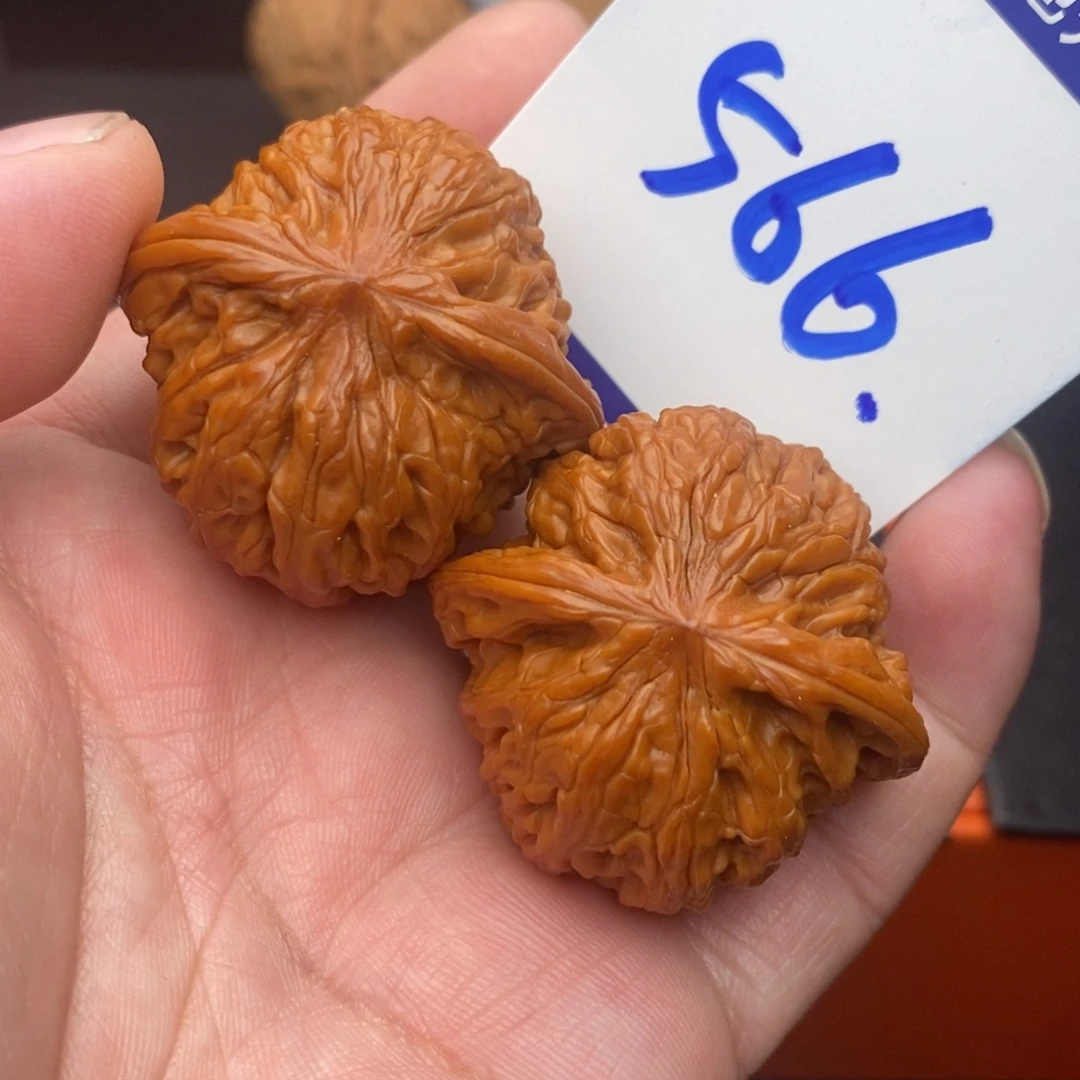把件文玩核桃磨盘狮子头39