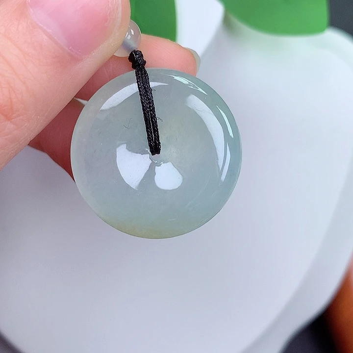 颈饰未镶嵌翡翠28.5/6.2mm 小包容