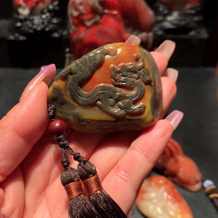 昌化石大师的作品漂亮