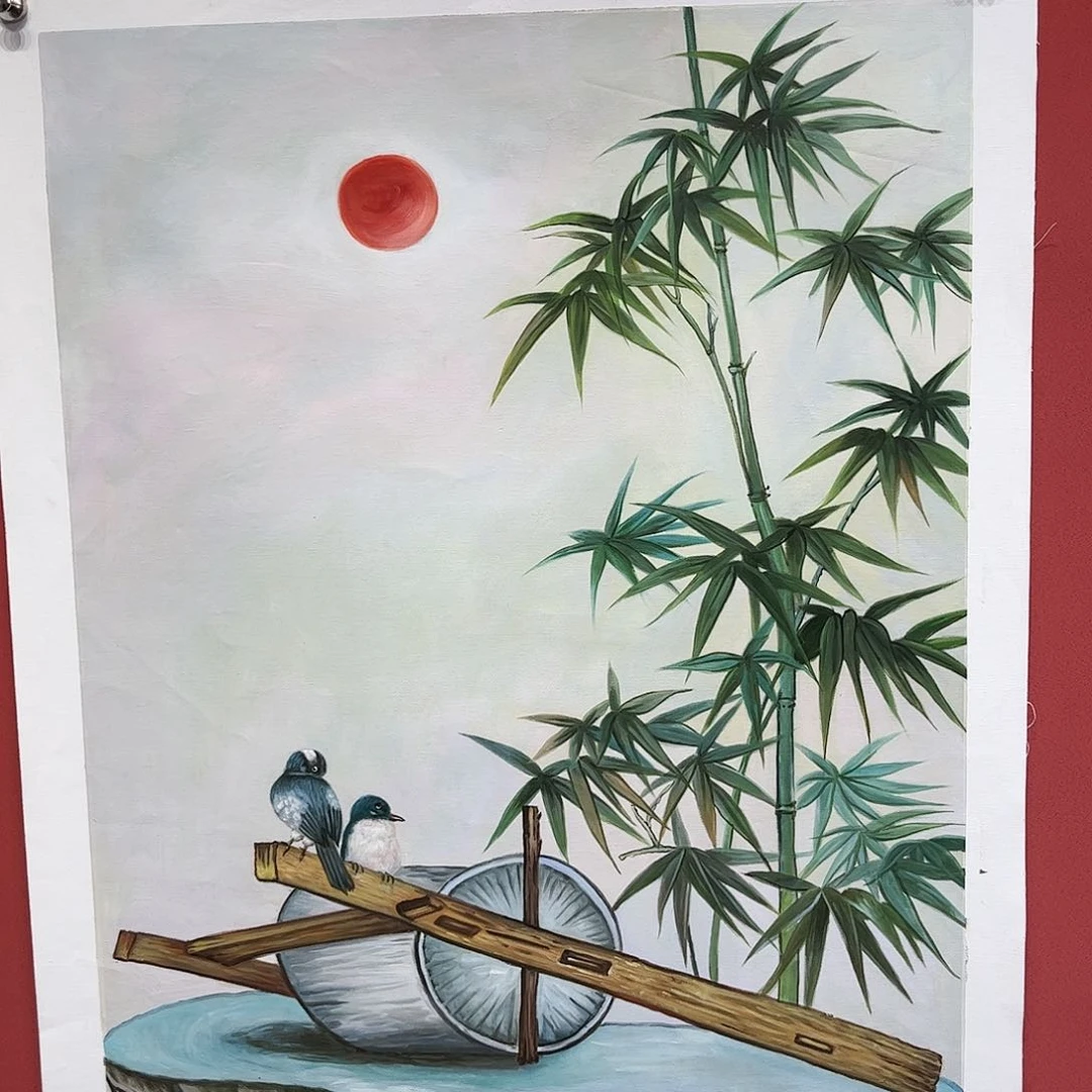 油画刘文桂油画作品
