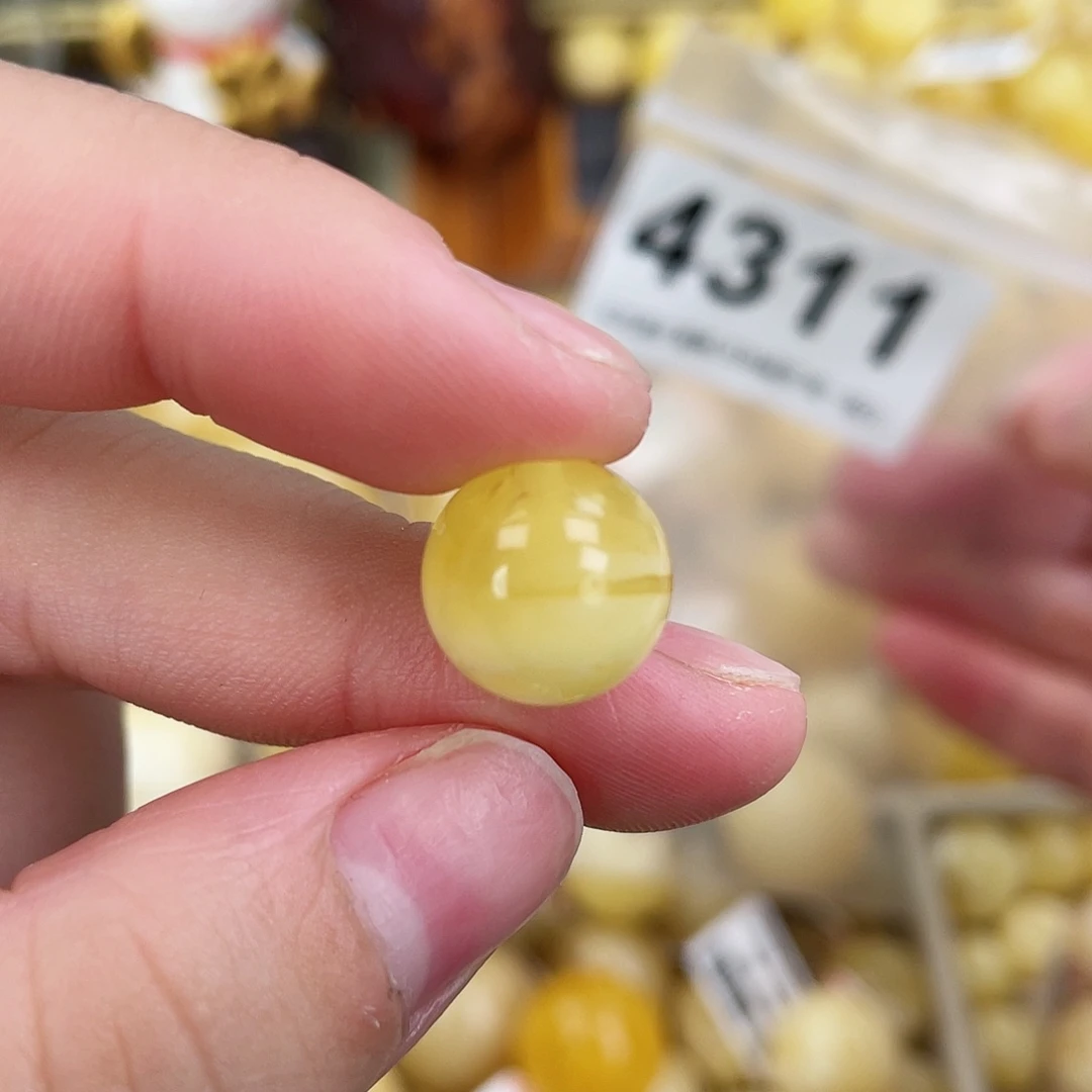 蜜蜡未镶嵌珠宝奇石粉12.4