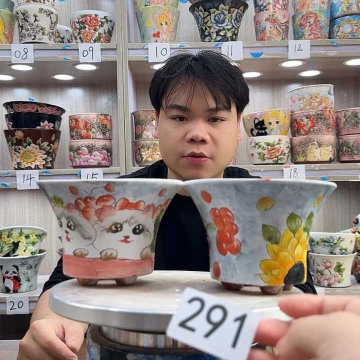 紫砂花盆瑕疵瑕疵291