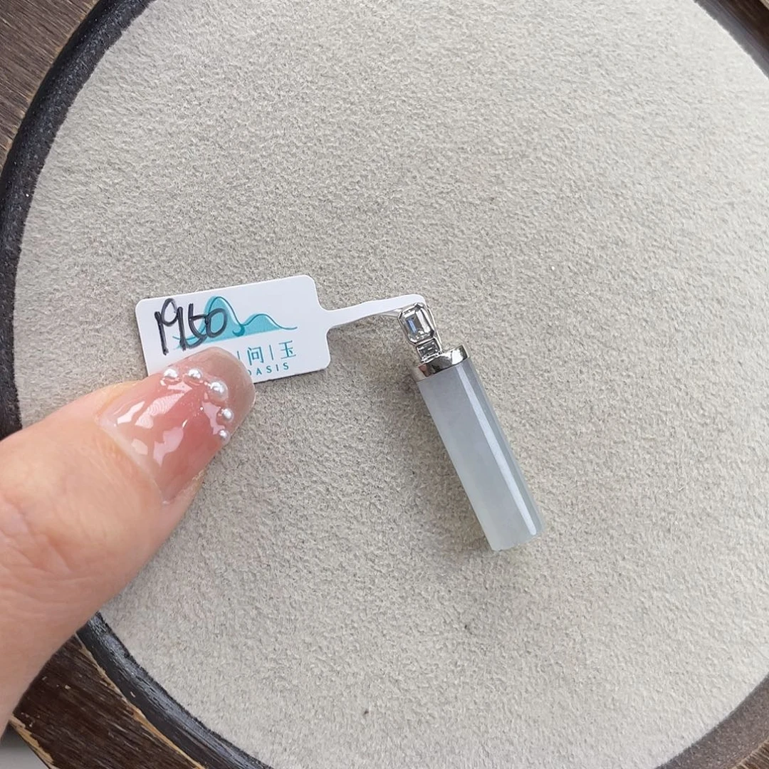 翡翠银S925镶嵌颈饰