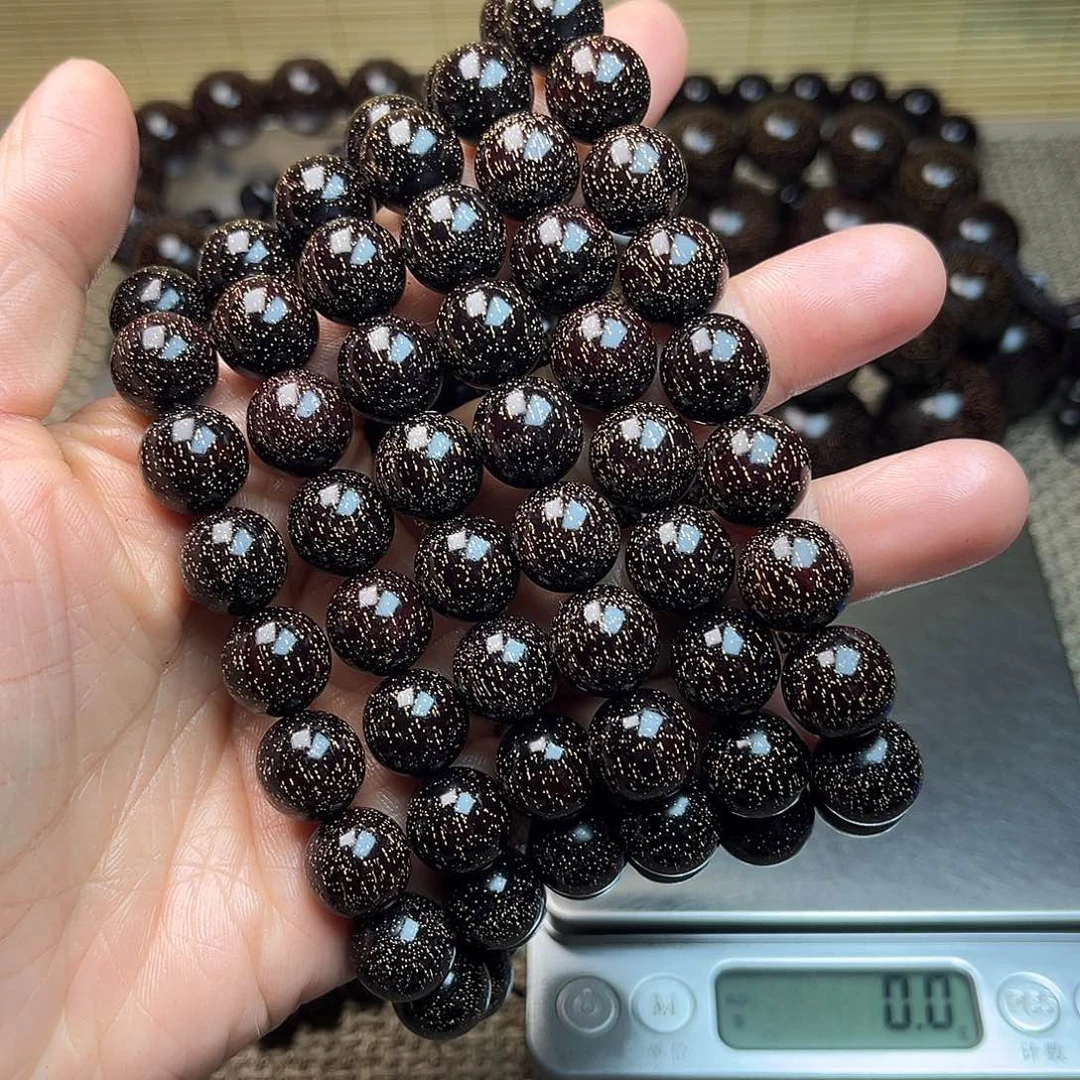 檀香紫檀（小叶紫檀）1.2 108颗 爆星
