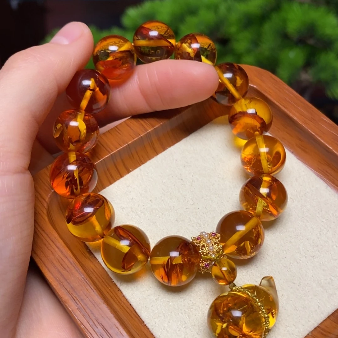 【闪购商品】手链蜜蜡未镶嵌手串