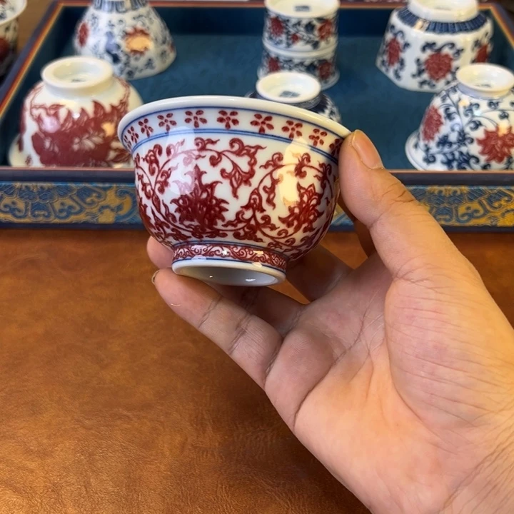 摆件景德镇茶器啊百宝箱