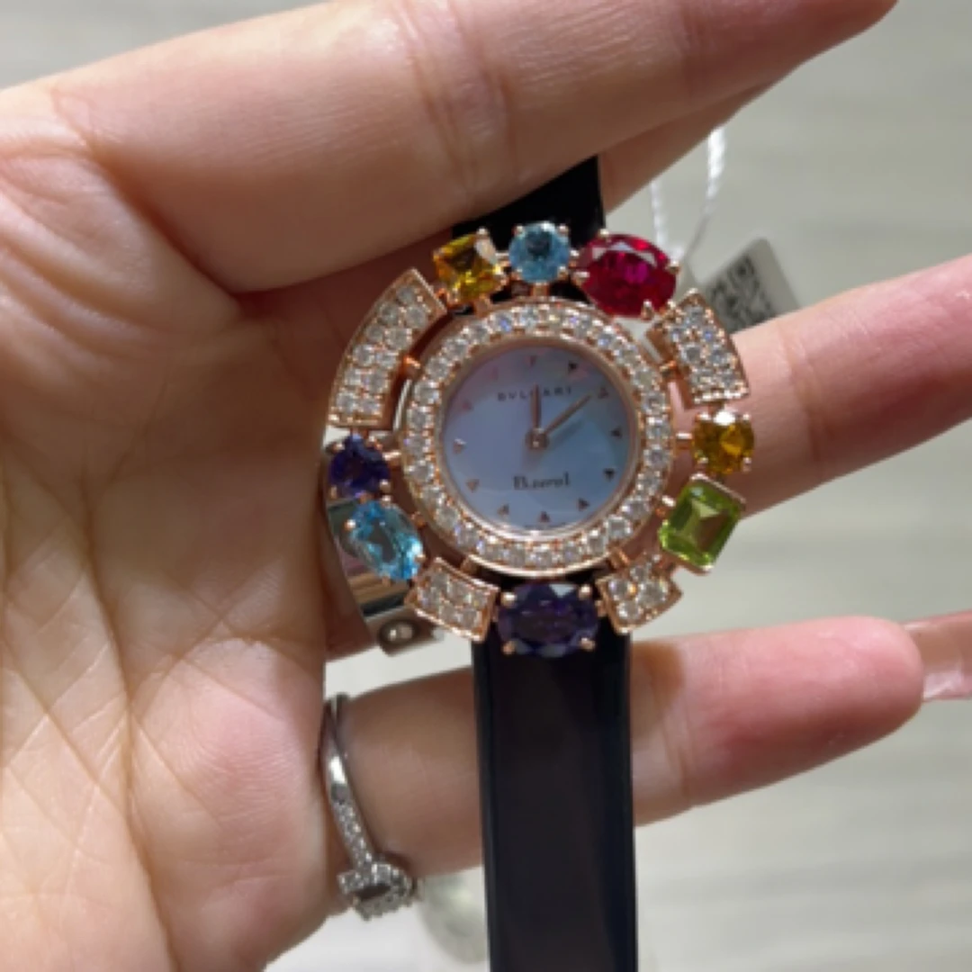 95新 BVLGARI/宝格丽 宝格丽47065石英瑞士名表赠表带