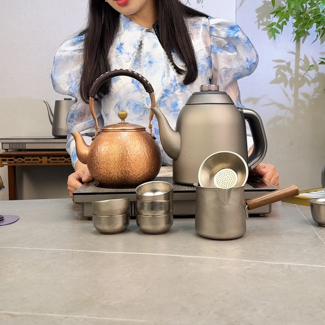 宏***…纯钛微可道纯钛烧水煮茶器