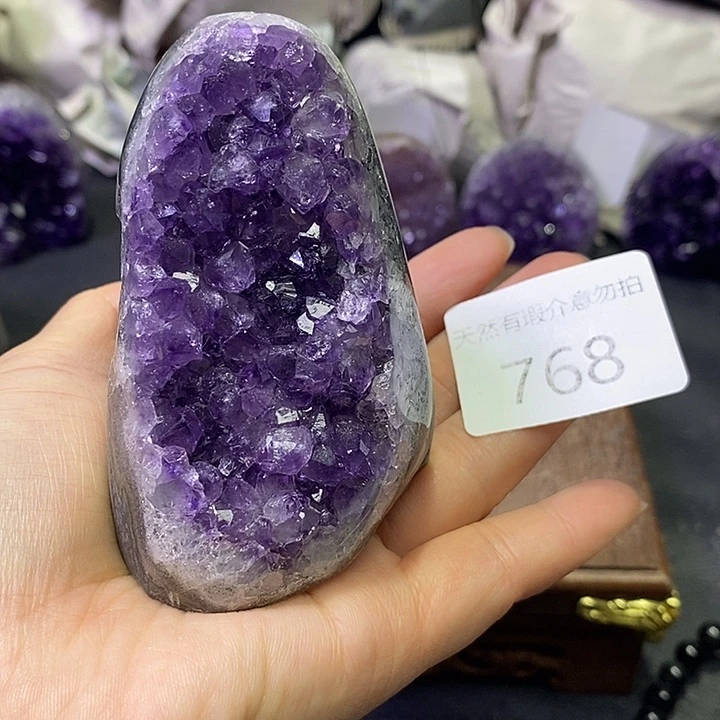 未镶嵌珠宝半成品紫晶