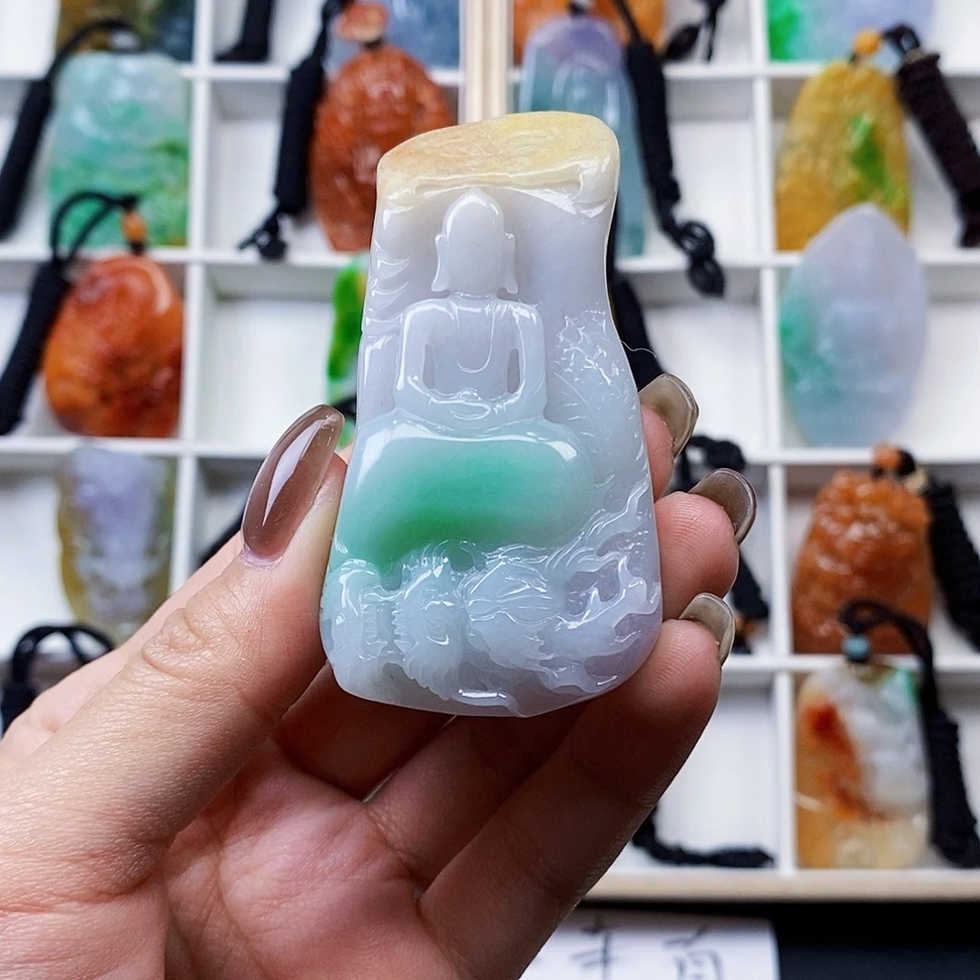 定制翡翠未镶嵌翡翠A货